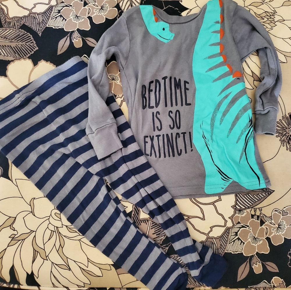 *Sold*Dinosaur pajamas
